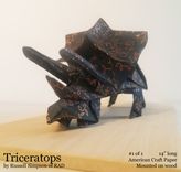 Triceratops Origami Sculpture 1 small
