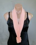 Peach Chiffon Scarf 3 small