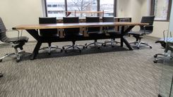 Live Edge Black Walnut,Conference Table 4 small