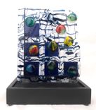 Fused Glass Sculpture - Zoom! 2 small