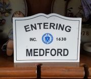 Massachusetts Town Line Sign 5 small