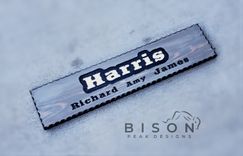 Personalized Hand Routed Wood Signs Made To Order. 1 small