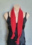 Red Chiffon Scarf 4 small