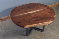 Live Edge Black Walnut Coffee Table 4 small