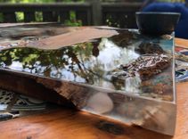 Rustic Wood Epoxy Resin Serving Boards 6 small