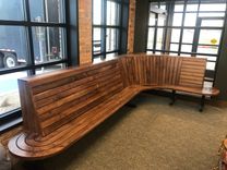 Walnut Custom Radius  Bench Cost Depends On Size And Materials 1 small