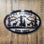 Custom Double Layer Wildlife Sign 3 small