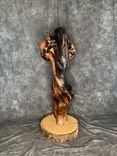 Burnt Juniper Taxidermy Display Stand 3 small