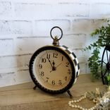 Courtly Clock Hand Painted Checks Decor Checkered Clock 6 small