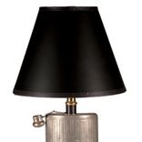 Vintage Silver Metal Flask Lamp 4 small
