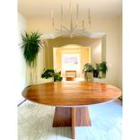 Large 82" Seamless Solid Walnut 1 small