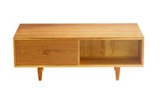 Mid Century Coffee Table In Cherry 2 small