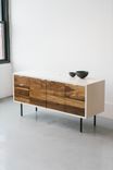 Deskenza - White Lacquer And Walnut 3 small