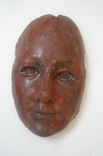 Death Masks, Made Of Air-Dry Clay, In Various Finishes And Distressed Surfaces 5 small
