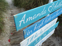 Best Day Ever Beach Wooden Sign. Gift For Couple Signage For Wedding 3 small