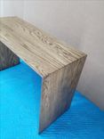 Waterfall Bench Or Table. Solid Wood Mid Century Modern 3 small