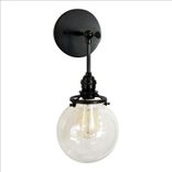 Ridgeway Clear Globe Wall Light 2 small