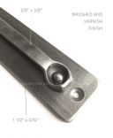 Shelf Bracket - Metal Hand Forged Shelf Bracket -  Kitchen Shelving Corbels 3 small