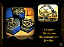 Wife Gift, Dreamcatcher Jewelry, Necklace, Earrings, Dreamcatcher, Gemstones 1 small