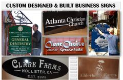 Business Signs - Custom Designed & Built 1 small