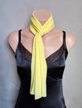 Yellow Chiffon Scarf 4 small