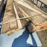 Rough Sawn Freshly Cut Older Lumber Slabs Wide Boards Some Live Edges! 2 small