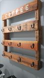 Pallet Wood Coffee Cup Holder 3 small