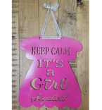 Its A Girl Custom Sign 1 small