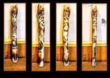 Talking Stick, Group Talk, Communication, Office Gift, Retirement Gift 4 small