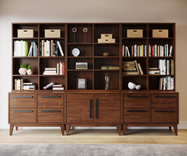 Wooden Sectional Bedroom Bookshelves 1 small