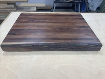 Live Edge Bark Sided Solid Walnut Cutting Board 1 small