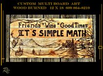 Multi Board Signs, Wood, Destination, Rustic, Indoor, Outdoor 3 small