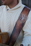 Italian Leather Art Guitar Straps 1 small