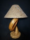 Twisted Juniper Table Lamp Handmade 5 small