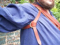 Leather Two-Sword Baldric 5 small
