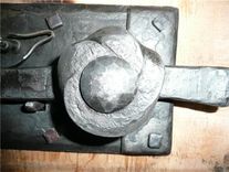Iron And Steel Hand Forged Thumb Latch 5 small