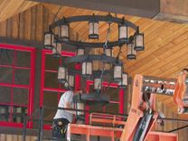 Forged Iron High Country Chandeliers 2 small