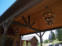 Forged Iron High Country Chandeliers 6 small
