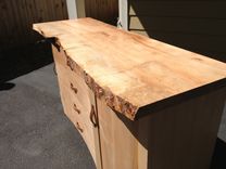 Maple Buffet Cabinet 3 small