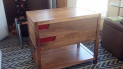 Walnut End Table 4 small