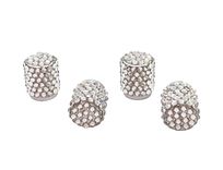 Fully Crystallized Valve Stem Caps Car Bling Genuine European Crystals Bedazzled 1 small