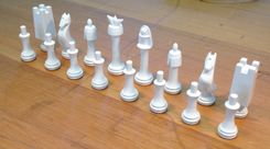 Solid Wood Custom Chess Set 2 small