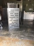 Designer Metal Entry Gate #9061 R. O. width 36" by 60" H 3 small