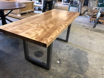 Book-Match Flame Birch & Natural Steel 3 small