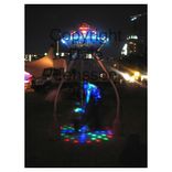 Illuminated Spaceship Sculptures 2 small