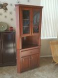 25.5" Corner China Hutch 3 small