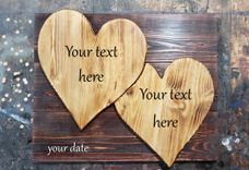 Love Heart Sign. Made To Order 1 small