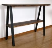 Modern Industrial Console Table; Entry Table; Urban Farmhouse Accent Tables 1 small