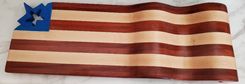 Waving American Flag Cutting Board/Serving Tray 4 small