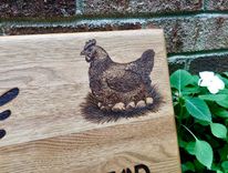 Custom Woodburned Homestead Signs 2 small